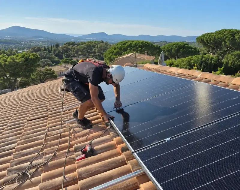 Installateur panneaux solaires Peyrestortes — pose photovoltaïque sur toiture