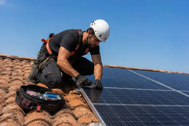 Maintenance et monitoring de panneaux solaires à Peyrestortes